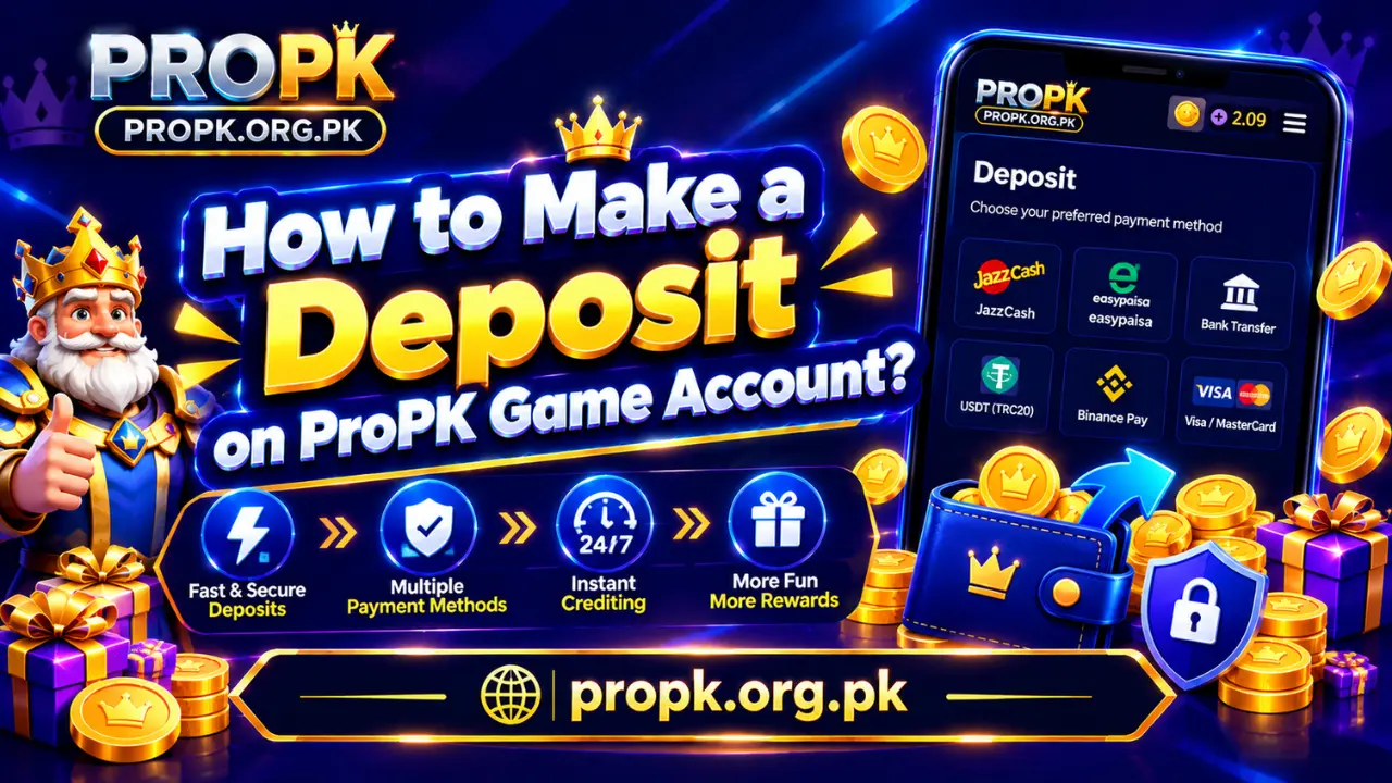 How to Make a Deposit on ProPK Game Account