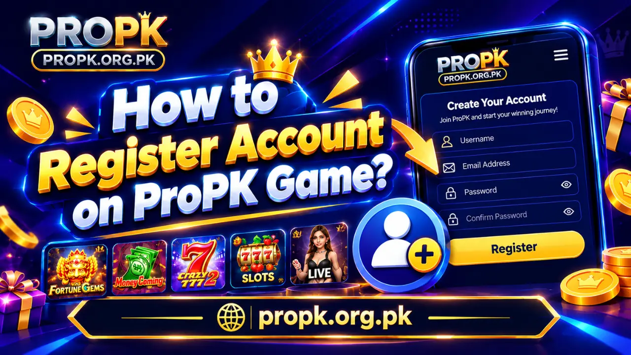 How to Register Account on ProPK Game