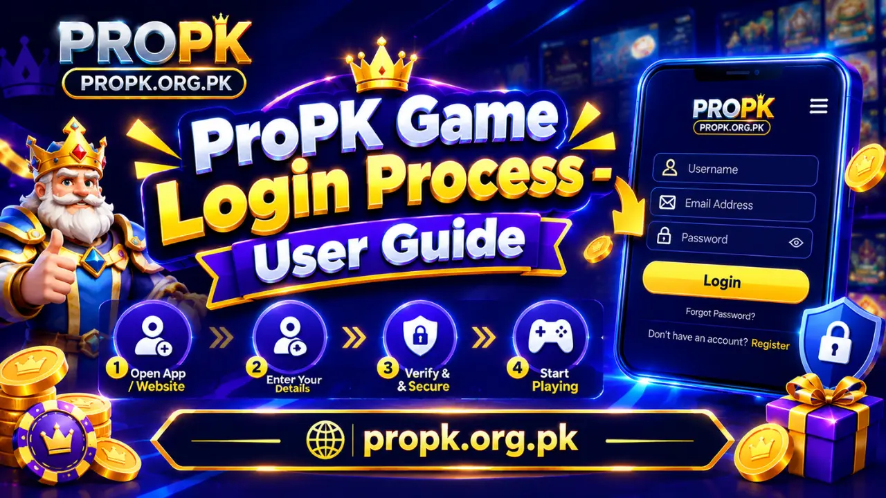 ProPK Game Login Process - User Guide